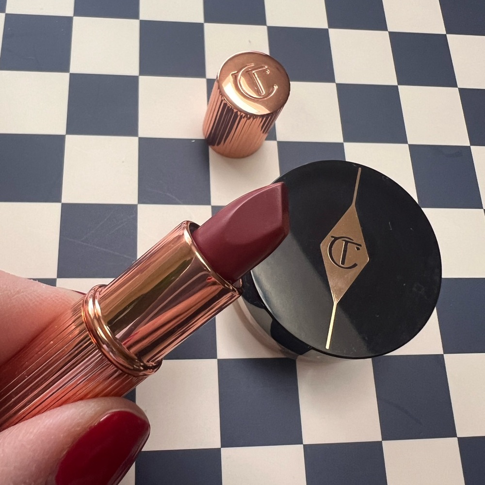 Charlotte Tilbury Matte Lipstick - Deep Red and Magic Night Cream